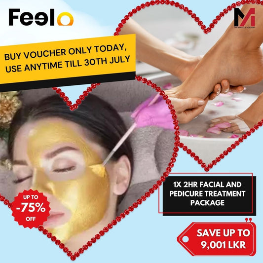 2hr Facial and Pedicure treatment package: Mother's Day Special - Miracles salon Academy by Shani Peiris, Colombo 05 | Feelo