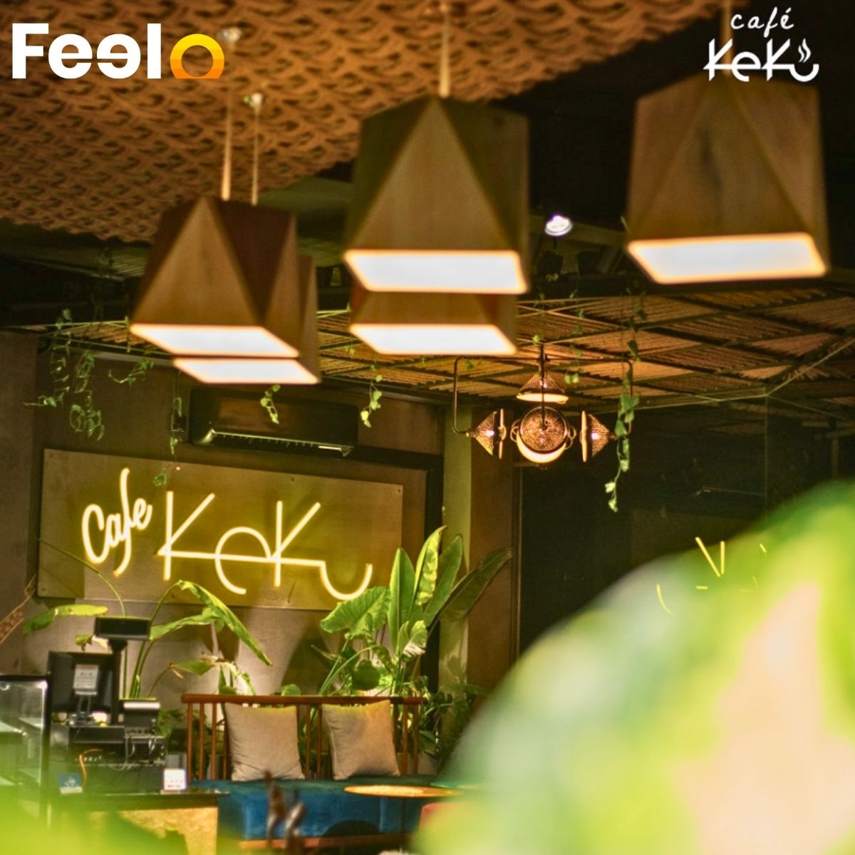 2x Burgers & 2x Virgin Mojitos with 1x French Fries - Medium Portion to an Artistic Relaxation - Cafe Keku, Nugegoda, Sri Lanka | Feelo