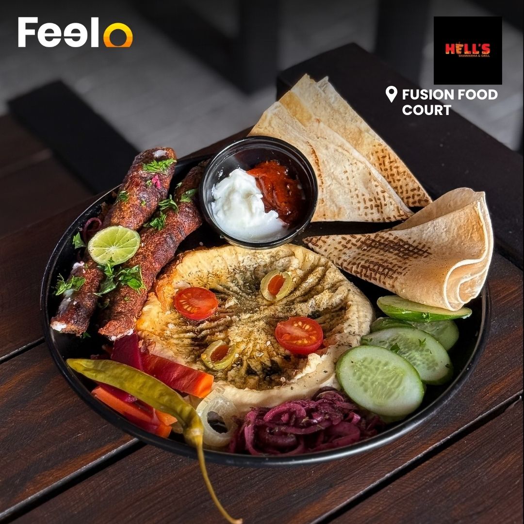 2x Chicken Shawarmas of Your Choice for 2 People at Hell’s Shawarma | Fusion Food Court - Hell’s Shawarma, Fusion Food Court | Feelo