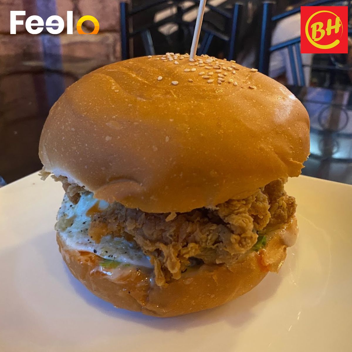 2x Crispy Chicken Burger with 2x French Fries and 2x pepsi from Burger House Nugegoda - Burger House Nugegoda | Feelo