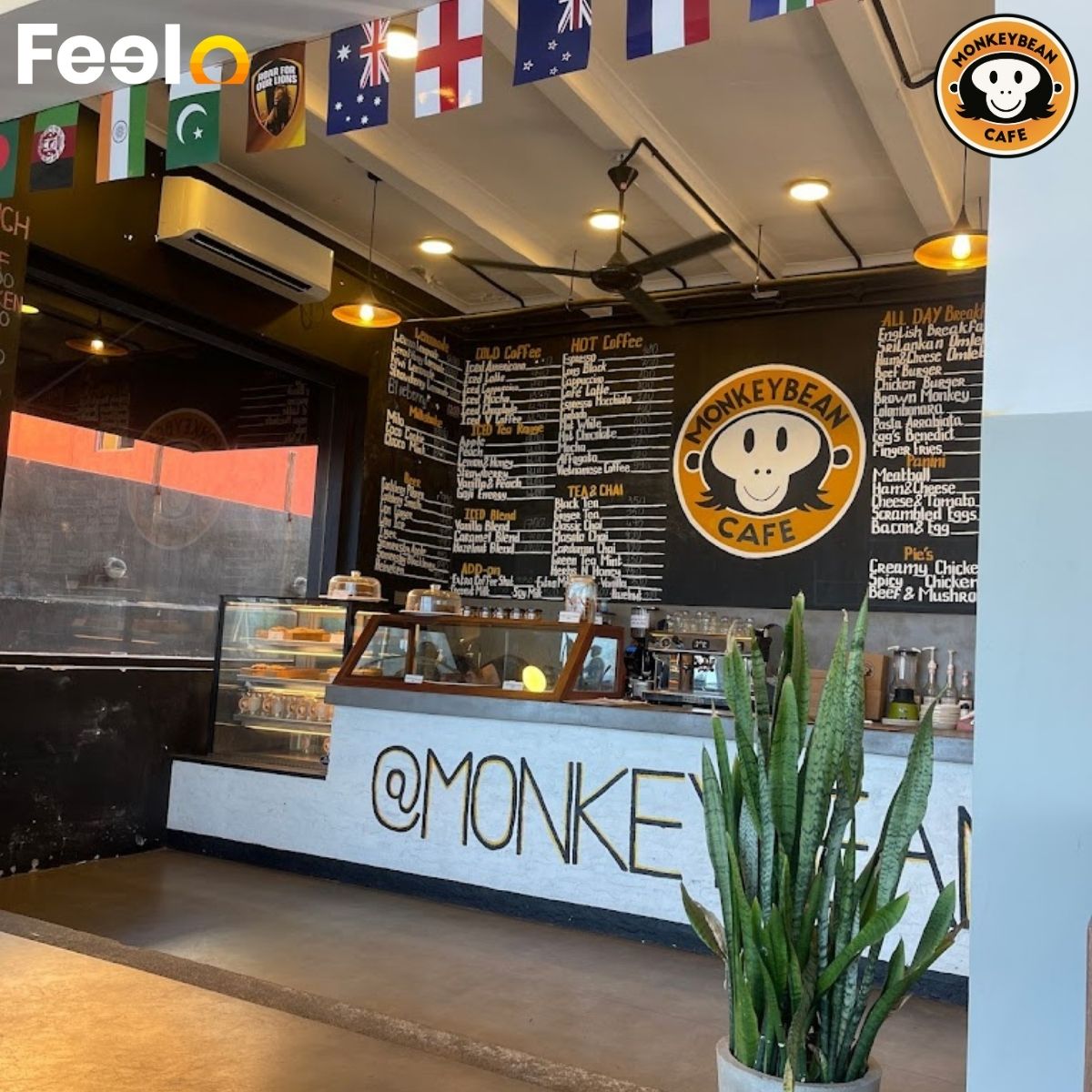 2x Golden Brown Meatball Panini Sandwiches Pair by the Sea at Monkey Bean Cafe - Monkey Bean Cafe, Colombo 03 | Feelo