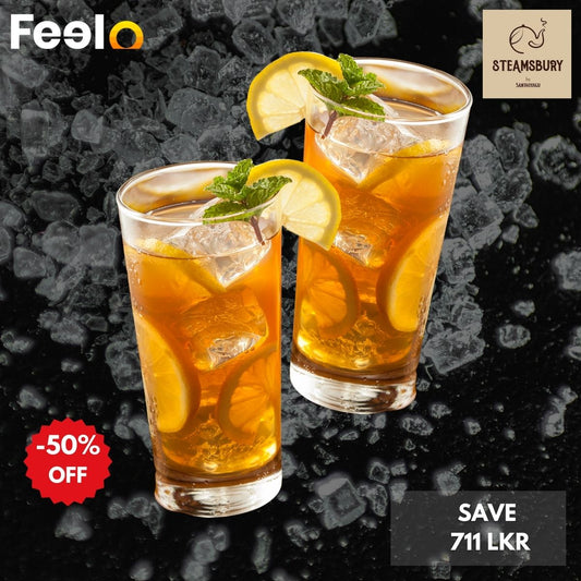 2x Refreshing Iced Teas from Steamsbury Tea & Coffee House by Santhiyagu - Steamsbury Tea & Coffee House by Santhiyagu, Battaramulla | Feelo