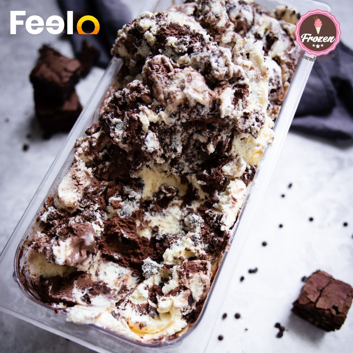 2x regular cup of 2x scoops of Premium, homemade, and old-fashioned ice cream (100g) of your choice - Frozen Ice Cream, Majestic City, Bambalapitiya | Feelo