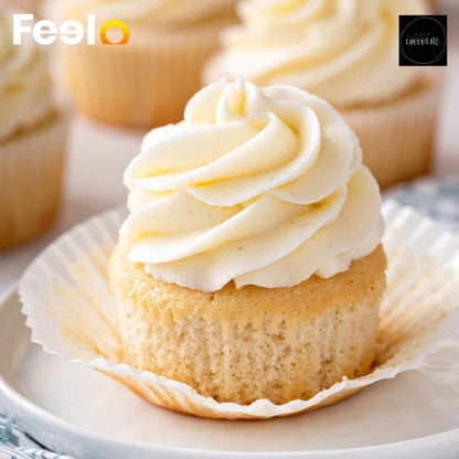 2x Sweet Vanilla Cupcakes from Cafe Chocolate for Vanilla Lovers - Café Chocolate, 8 Stratford Ave, Colombo 05 | Feelo