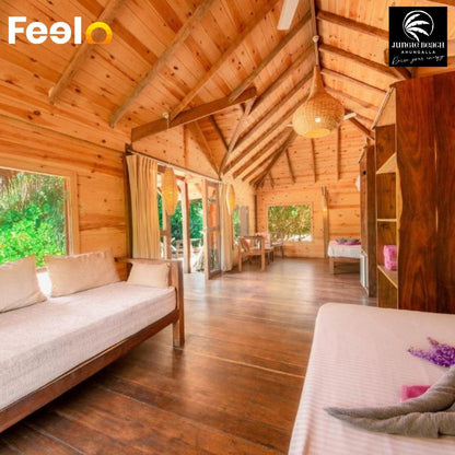 3 - Day, 2 - Night Stay for Two with River Safari & Beach Dinner at Jungle Beach, Ahungalla - Jungle Beach Camp, Ahungalla | Feelo