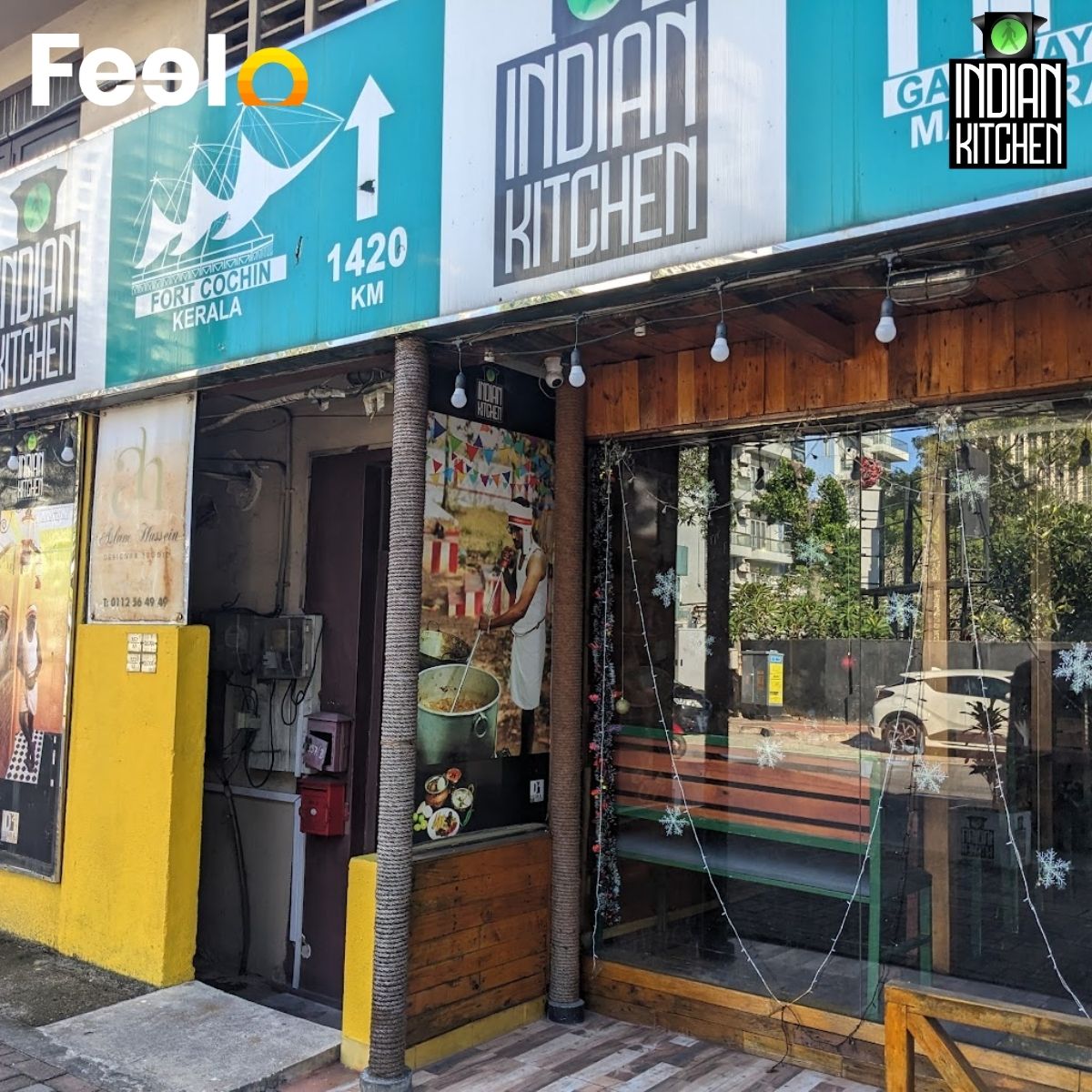 4 Chicken puff parotta with 1x Shredded Chicken Gravy and 1x Kesari or Halwa Dessert - INDIAN KITCHEN, Colombo 03 | Feelo