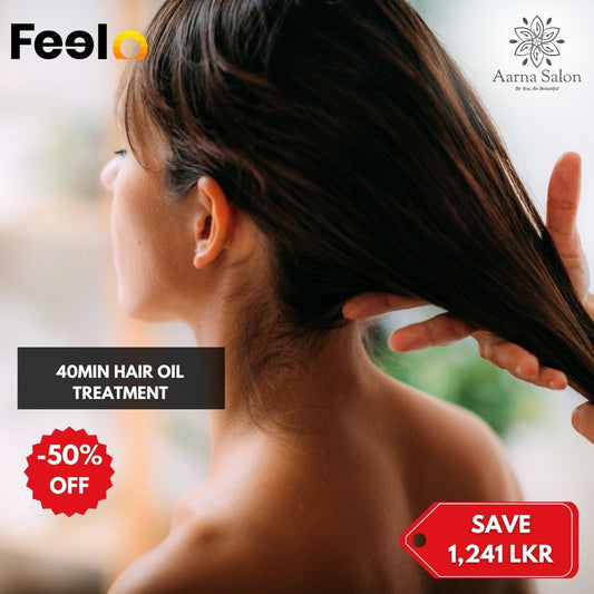 40min Stress Relief Hair Oil Massage from Aarna Salon - Aarna Salon, Ruhunupura | Feelo