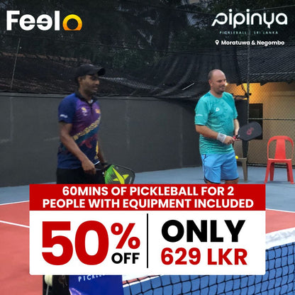 60mins of Pickleball for 2 - 6 People with Equipment Included from Pipinya Active | Moratuwa or Negombo - Pipinya Active, Moratuwa or Negombo | Feelo