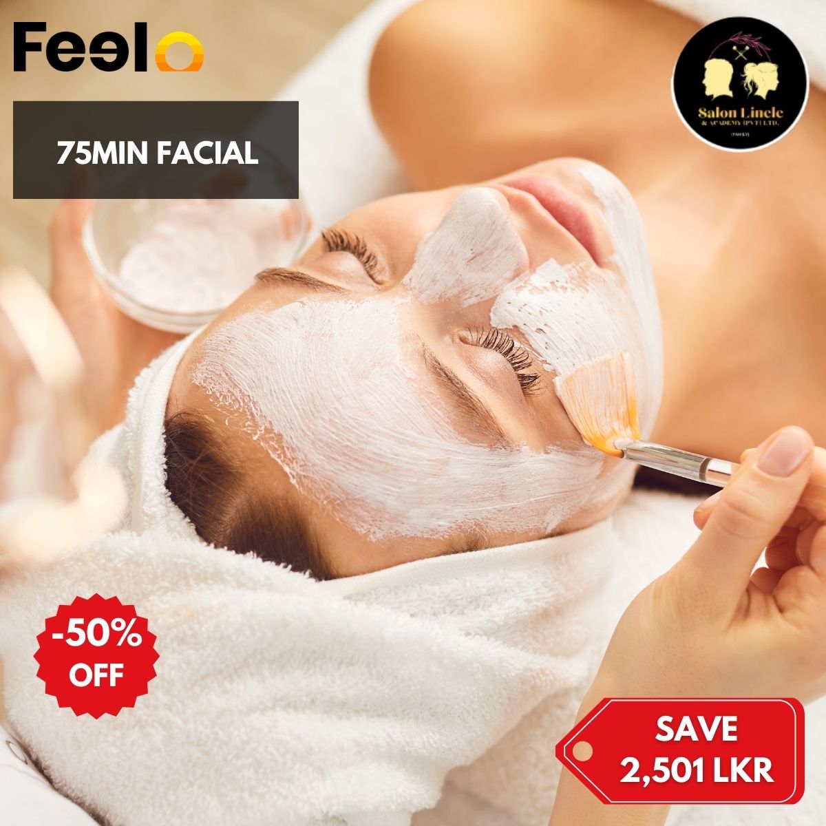 75min Refreshing Facial at Salon Linele & Academy - Salon Linele & Academy, Ruhunupura | Feelo