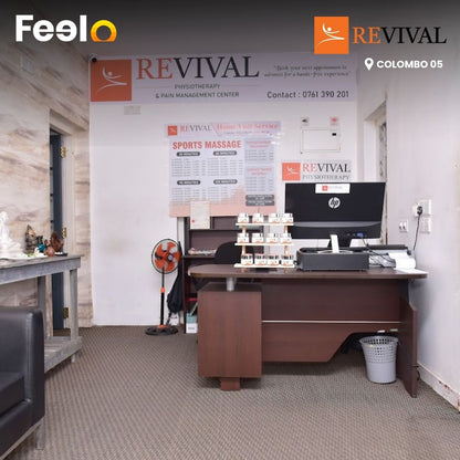 90 Min Full Body Deep Tissue Sports Massage for 2 People or 1 Person at Revival Physiotherapy & Pain Management Center | Colombo 05 - Revival Physiotherapy & Pain Management Center, Colombo 05 | Feelo
