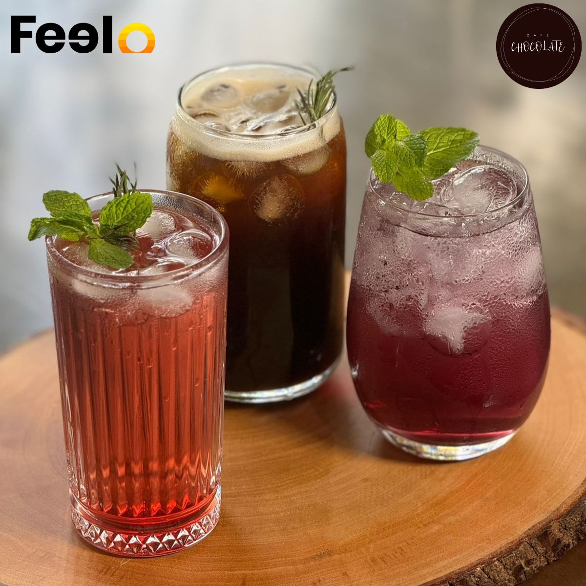 Chilled Duo Delight: 2x Iced Tea of Choice from Cafe Chocolate - Café Chocolate, 8 Stratford Ave, Colombo 05 | Feelo