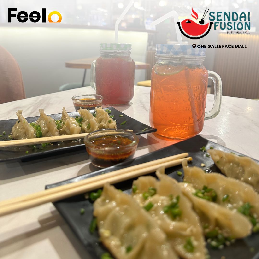 Choice of 5 Gyoza Dumplings + Choice of Mojito from Sendai Fusion | One Galle Face Mall - Sendai Fusion, One Galle Face Mall | Feelo