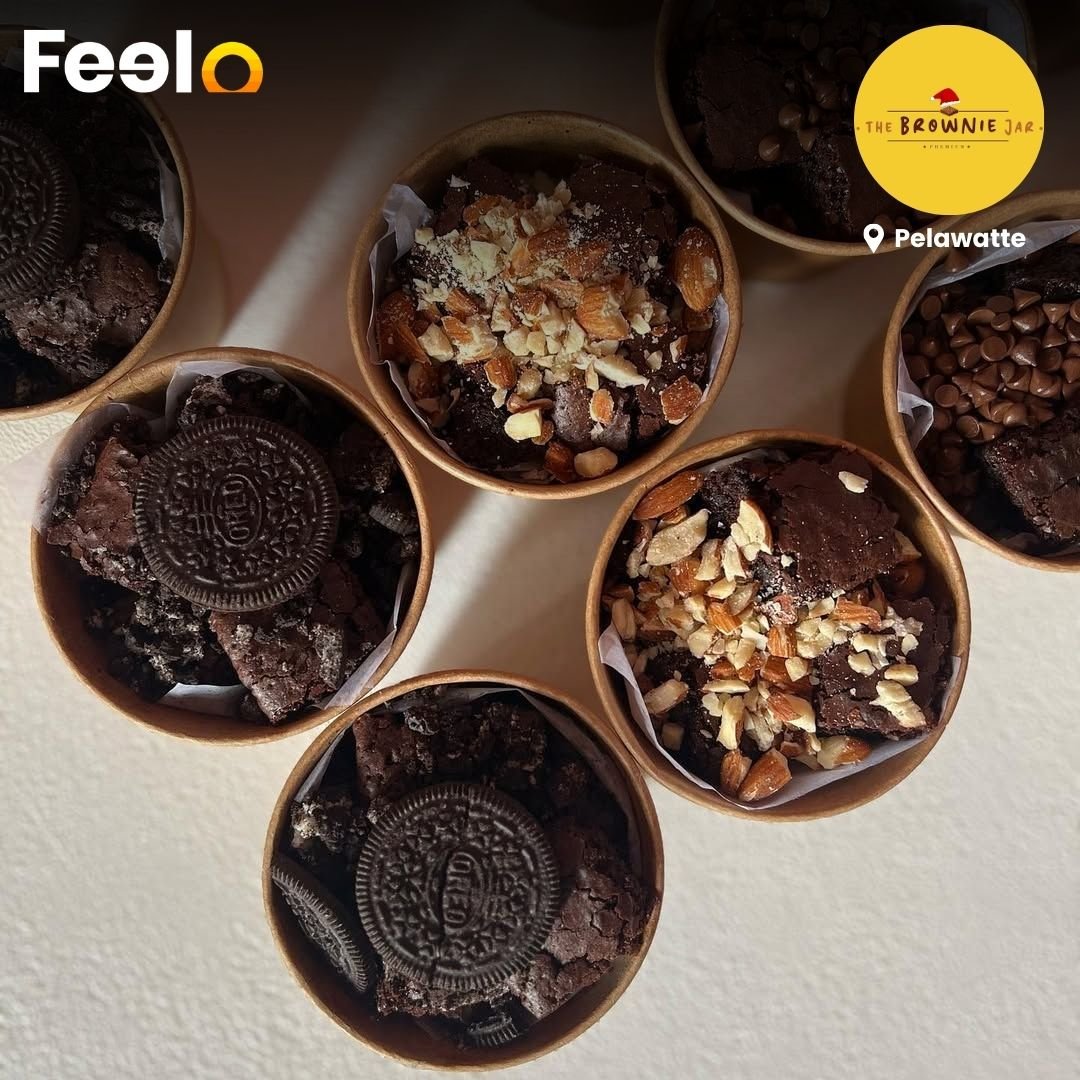 Choice of Brownie Tubs with a Choice of Beverage from The Brownie Jar - The Brownie Jar, Pelawatte | Feelo