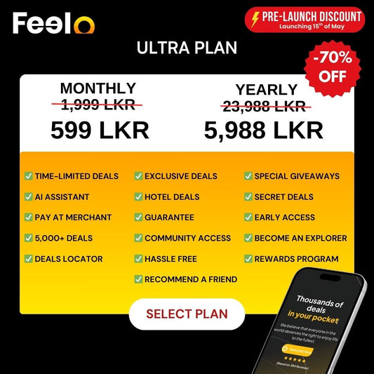Early Bird Feelo Membership – Ultra Plan at Feelo.ai - Feelo.AI, Sri Lanka | Feelo