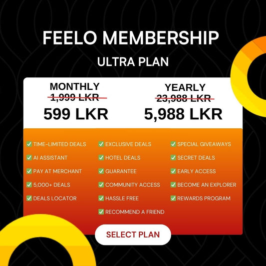 Early Bird Feelo Membership – Ultra Plan at Feelo.ai - Feelo.AI, Sri Lanka | Feelo