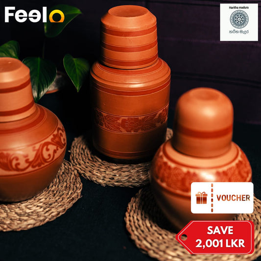 Enjoy Rs. 4,000 in clay items for only Rs. 1,999 with our amazing voucher at Haritha Madura - Haritha Madura | Feelo