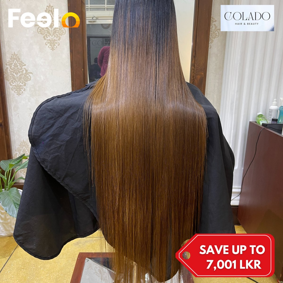 Fabulous Keratin Hair Treatment for 1 person: For different hair lengths - COLADO Hair & Beauty, Nugegoda | Feelo
