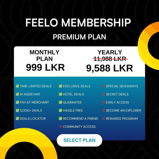 Feelo Membership - Premium Plan at Feelo.ai - Feelo.AI, Sri Lanka | Feelo