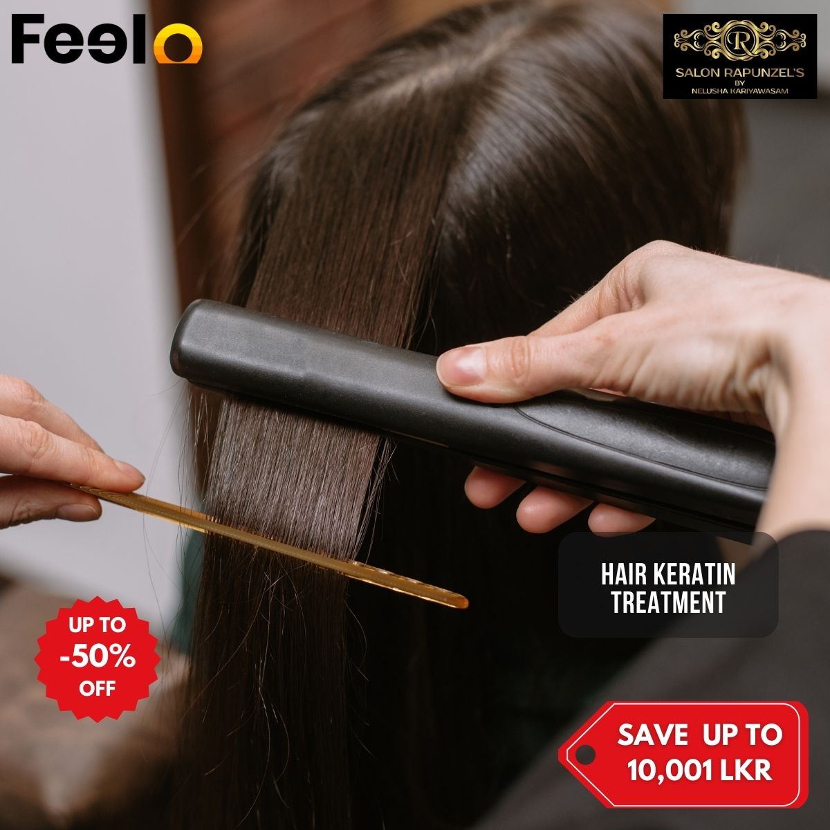 Hair Keratin Treatment for Frizz - Free Hair at Salon Rapunzel - SALON RAPUNZELS | Feelo