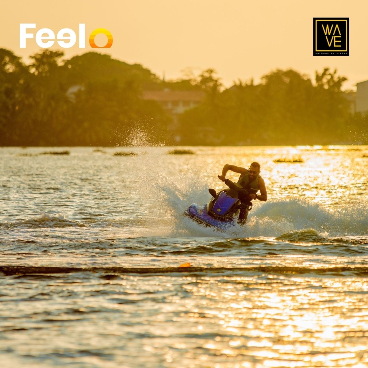 Jet Skiing on Sri Lanka's largest freshwater lake at Wave Bolgoda - Wave Bolgoda, Moratuwa | Feelo