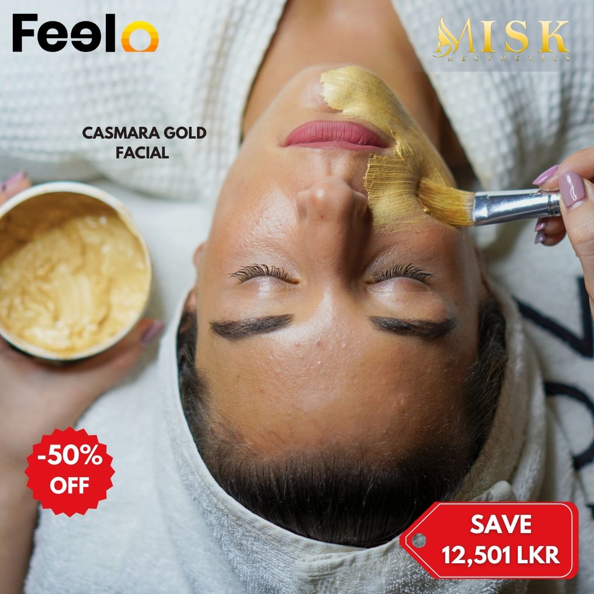 Luxurious Casmara Gold Facial at Misk Aesthetics - Misk Aesthetics, Colombo 06 | Feelo