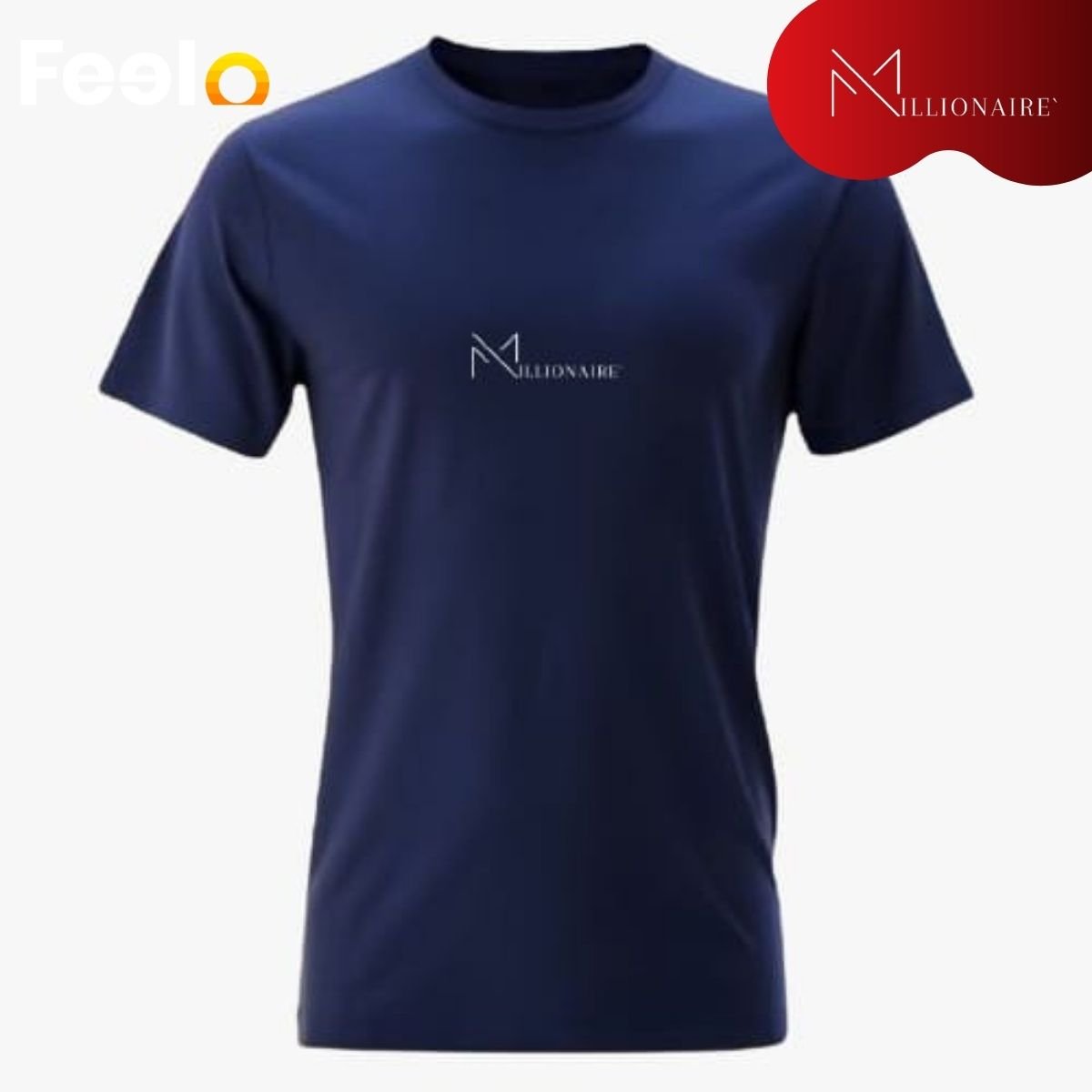 ‘Millionaire’ Cotton T-Shirt from MILLIONAIRE CLOTHING - MILLIONAIRE CLOTHING | Feelo