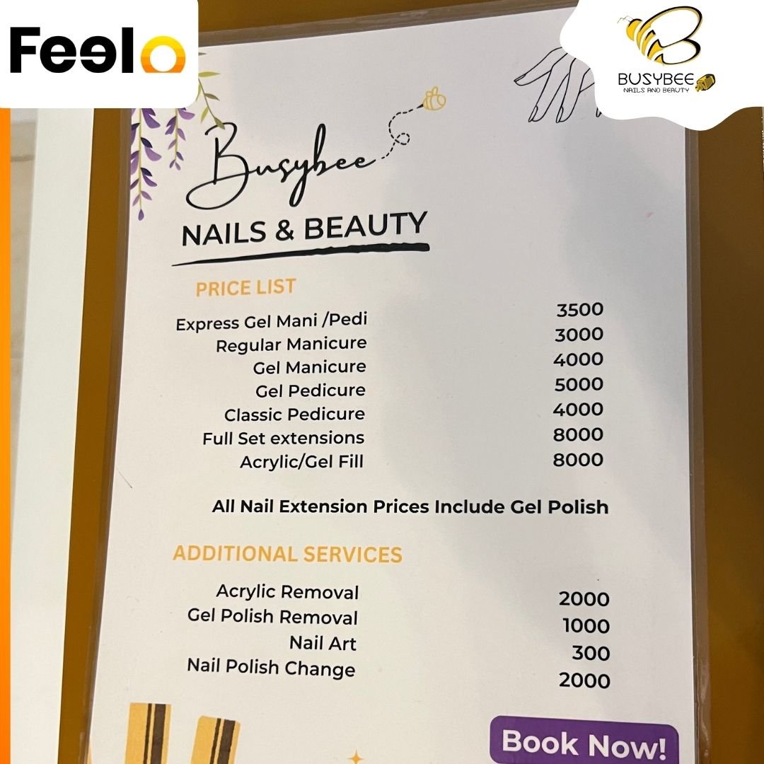 Nail Polish or Gel or Full Set Extensions Manicure at Busybee Nails and Beauty - BusyBee Nails and Beauty, Colombo 08 | Feelo