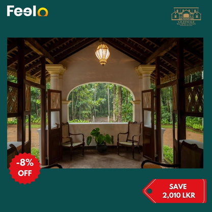 Overnight Cultural Retreat for 2 at Gilemalee Walawwa with Half Board - Gilemalee Walawwa, Rathnapura, Sri Lanka | Feelo