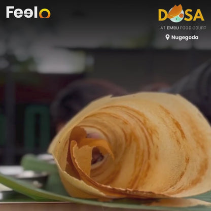 1x Monster Dosa + 1x Chicken Chukka or 1x Aloo Masala for 2 people from Dosa at EMBU Food Court