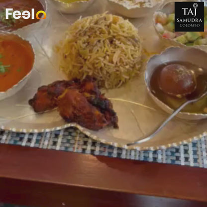 1x Royal Thali from Navratna at Taj Samudra Colombo