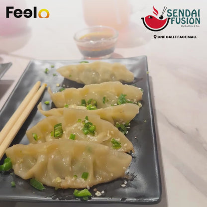 Choice of 5 Gyoza Dumplings + Choice of Mojito from Sendai Fusion | One Galle Face Mall