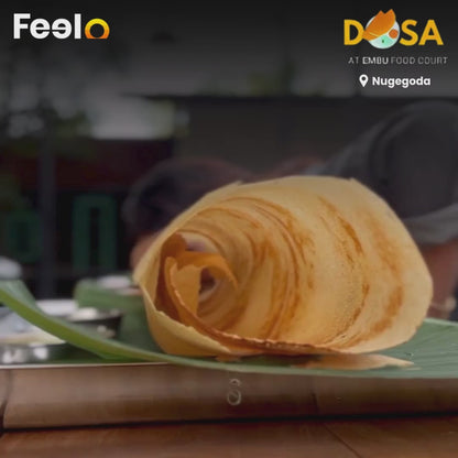 1x Monster Dosa + 1x Chicken Chukka or 1x Aloo Masala for 2 people from Dosa at EMBU Food Court