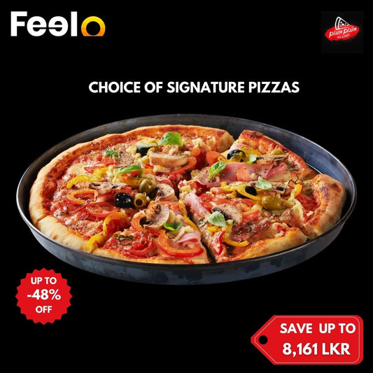 Signature Large Pizzas (12") for 1 to 4 people - Pizza Pizza, Colombo 03 | Feelo