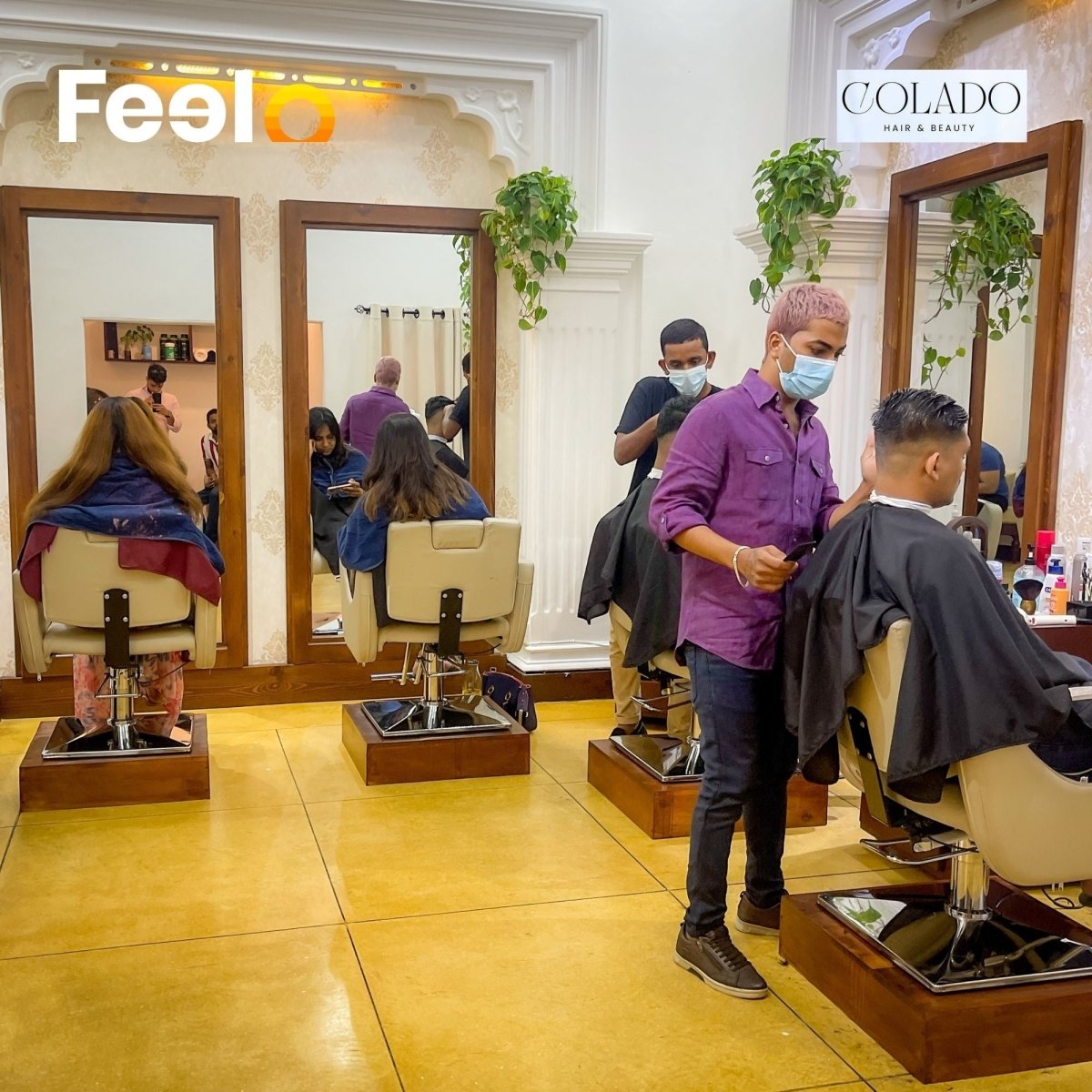 Stylish Gents Hair Cut + 10min Head Massage - COLADO Hair & Beauty, Nugegoda | Feelo