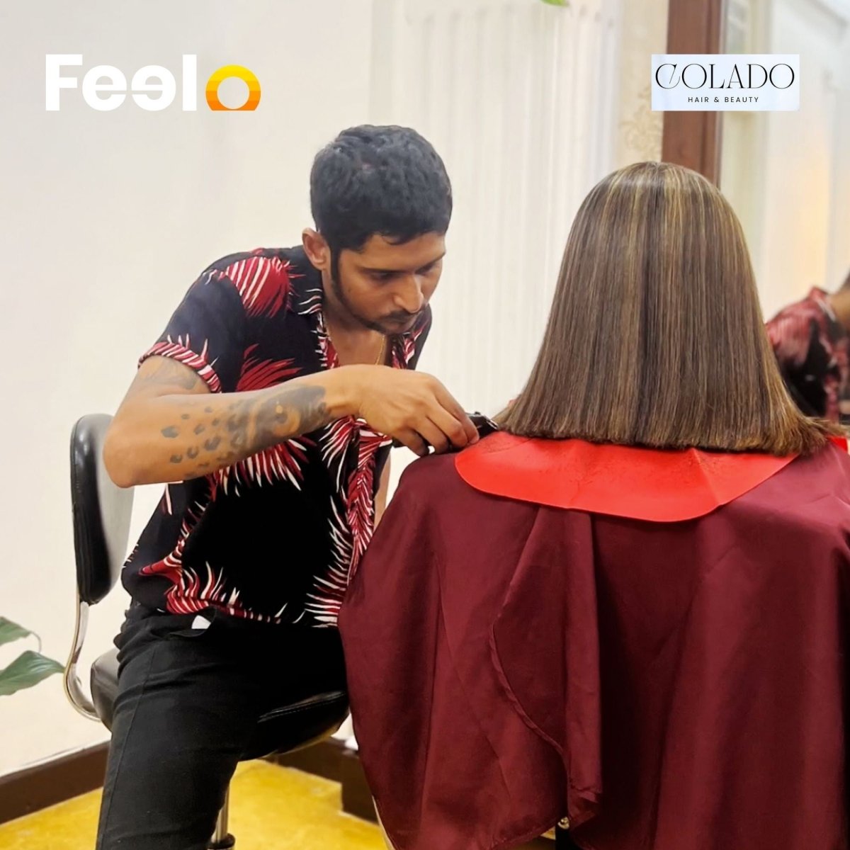 Stylish Ladies Hair Cut + 10min Head Massage - COLADO Hair & Beauty, Nugegoda | Feelo