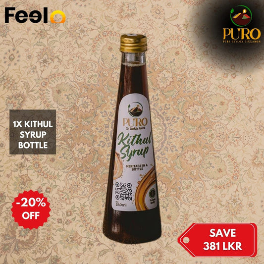 Taste of Sri Lanka with 1x Kithul Syrup of Choice from PURO, Kotte - PURO - Kotte, Sri Lanka | Feelo