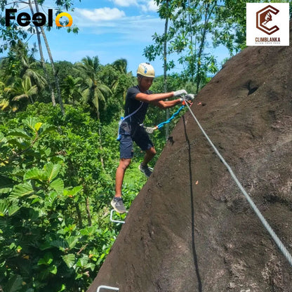 Viaferrata & Abseiling Adventure for 2 People at Kodigahakanda Sanctuary - CLIMBLANKA | Feelo