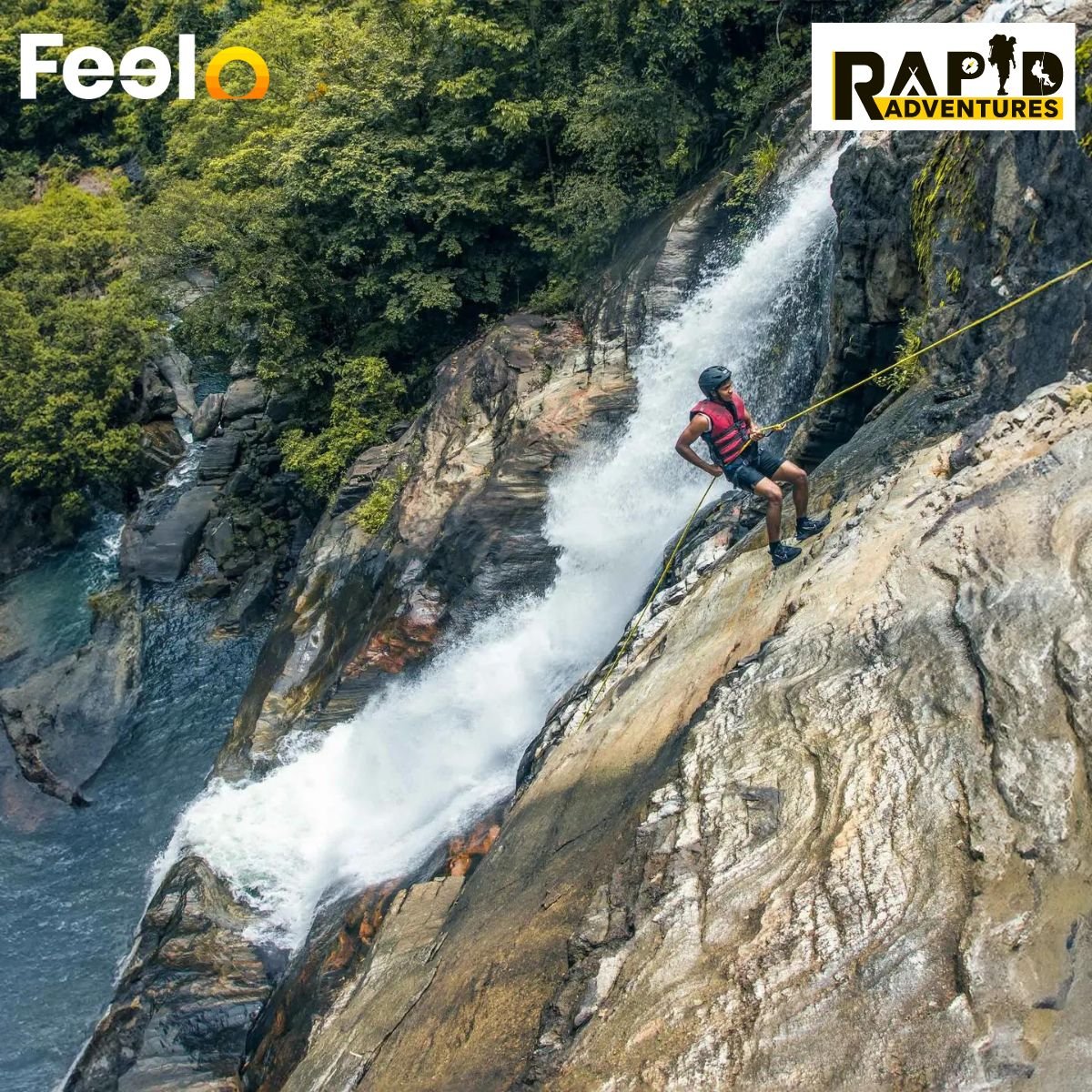 Water Sliding, Waterfall Abseiling, Confidence Jumps, and Hiking for 2 at Kitulgala with Rapid Adventures - Rapid Adventures | Feelo